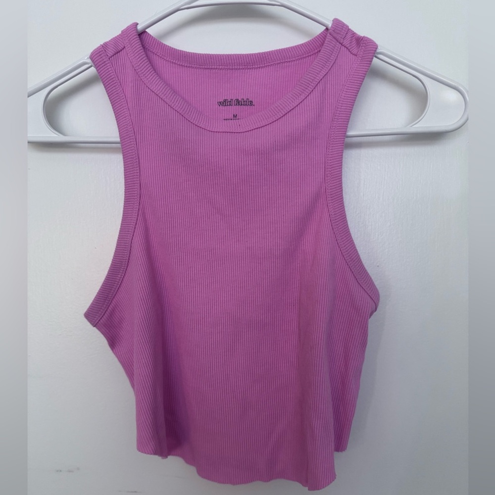 Wild Fable Lavender Ribbed Tank Top